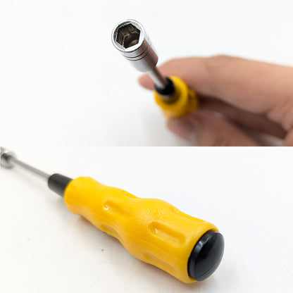 Proskit Hex Nut Drivers M3.5 M4 M4.5 M5 M5.5 M6 Electronic 3.0-6.0 Size Precision Hex Screwdriver Hand Tools