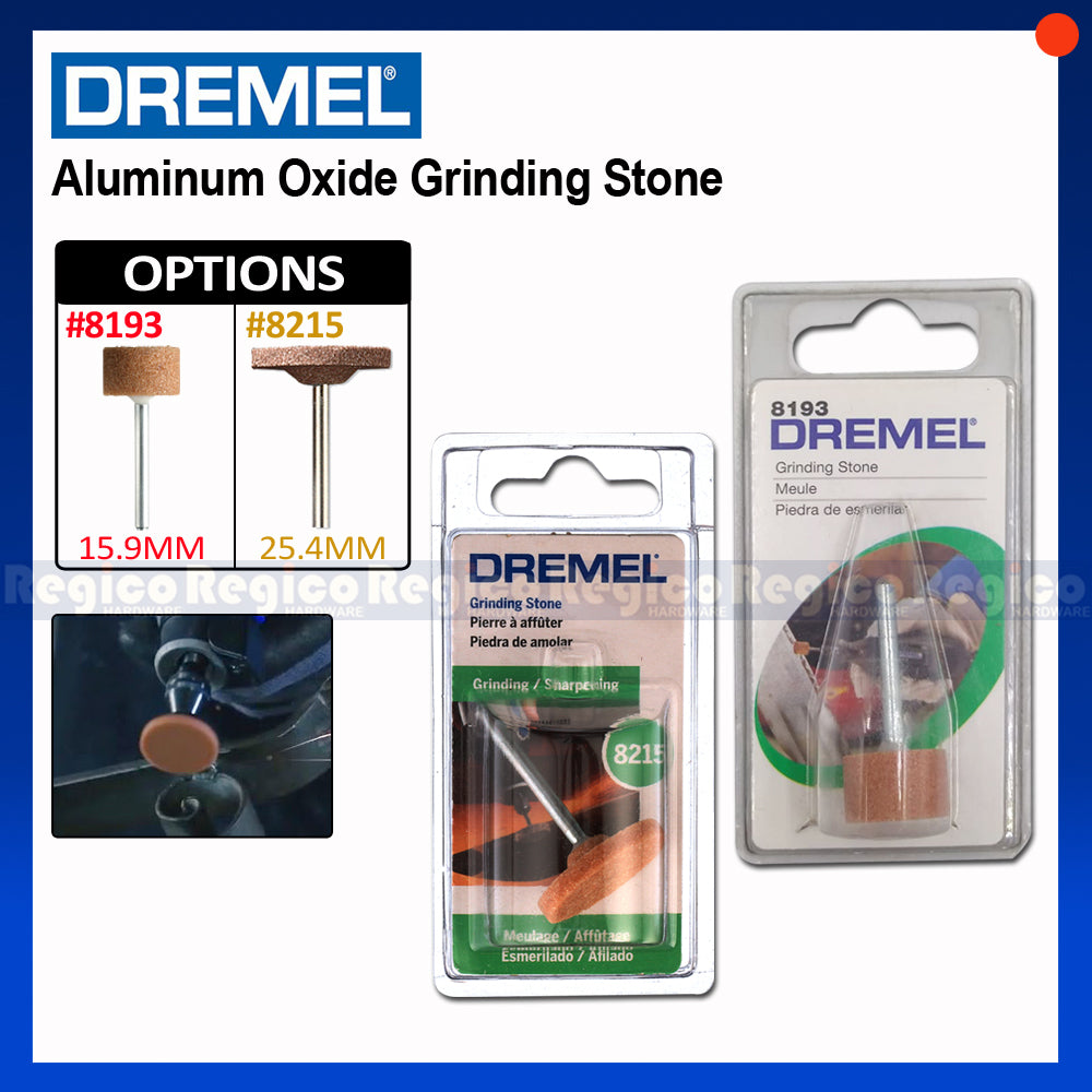 Dremel Aluminum Oxide Grinding Stone Dremel Accessories 8193 8215