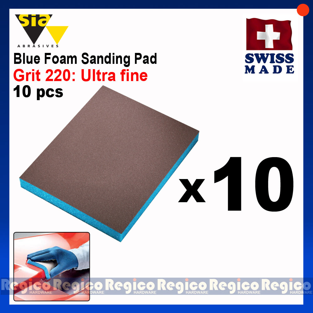 SIA Foam Sandpaper Sanding Block and Pad (7991,7983)