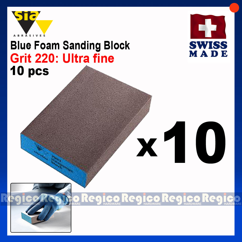 SIA Foam Sandpaper Sanding Block and Pad (7991,7983)
