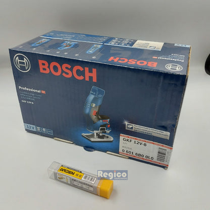 BOSCH GKF 12v-8 BARE TOOL Cordless 1/4 Shank Palm Router Trimmer Original Genuine Bosch Cordless