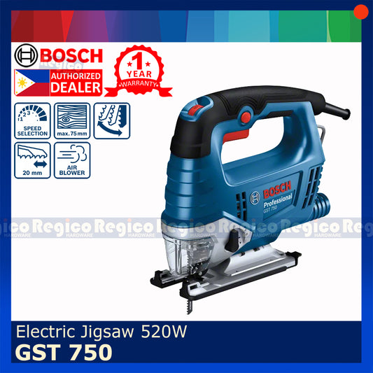 BOSCH GST 750 Electric Jigsaw Original Genuine Bosch COC