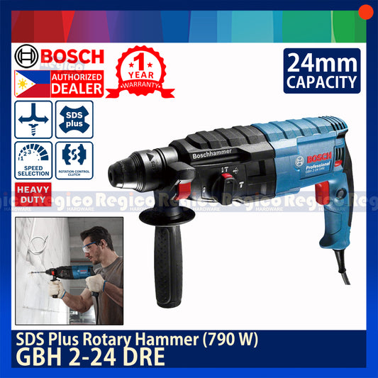 Bosch GBH 2-24 DRE SDS Plus Rotary Demolition Hammer Drill 790 W Bosch Blue Line