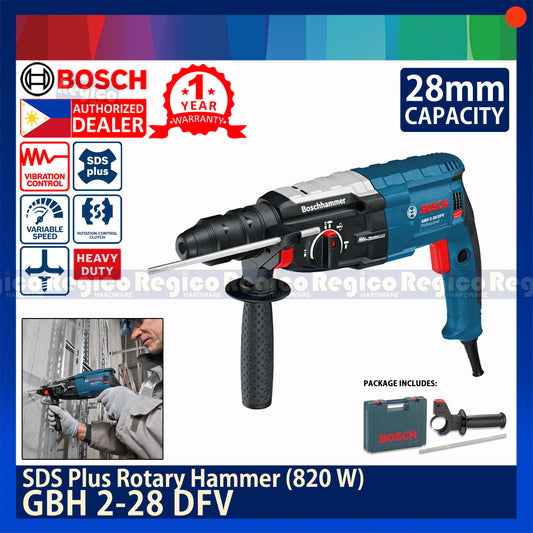 Bosch GBH 2-28 DFV SDS Plus Rotary Demolition Hammer Drill 820 W Bosch Blue Line