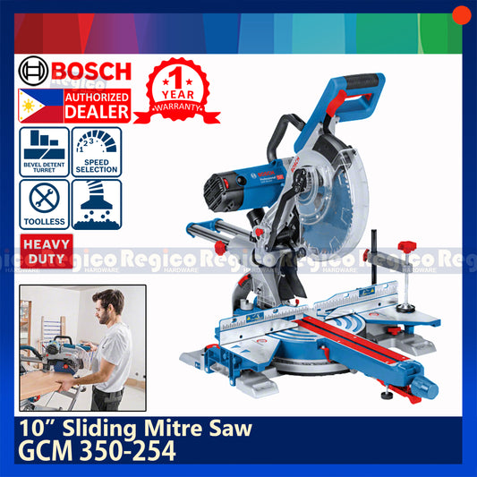 Bosch GCM 350-254 10inches 254mm Slide Sliding Miter Mitre Saw Bosch Blue Line