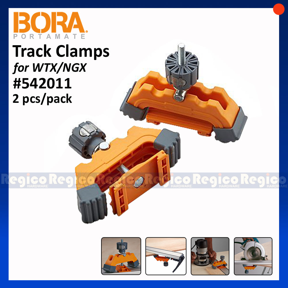 BORA Track Clamps for WTX / NGX Saw Plate Woodworking Clamp Regico Hardware Bora 542011
