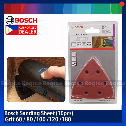 BOSCH Starlock Sanding Sheet (10pcs) for GOP 12v-28 / GOP 18V-28 Oscillating Tool Bosch Accessories
