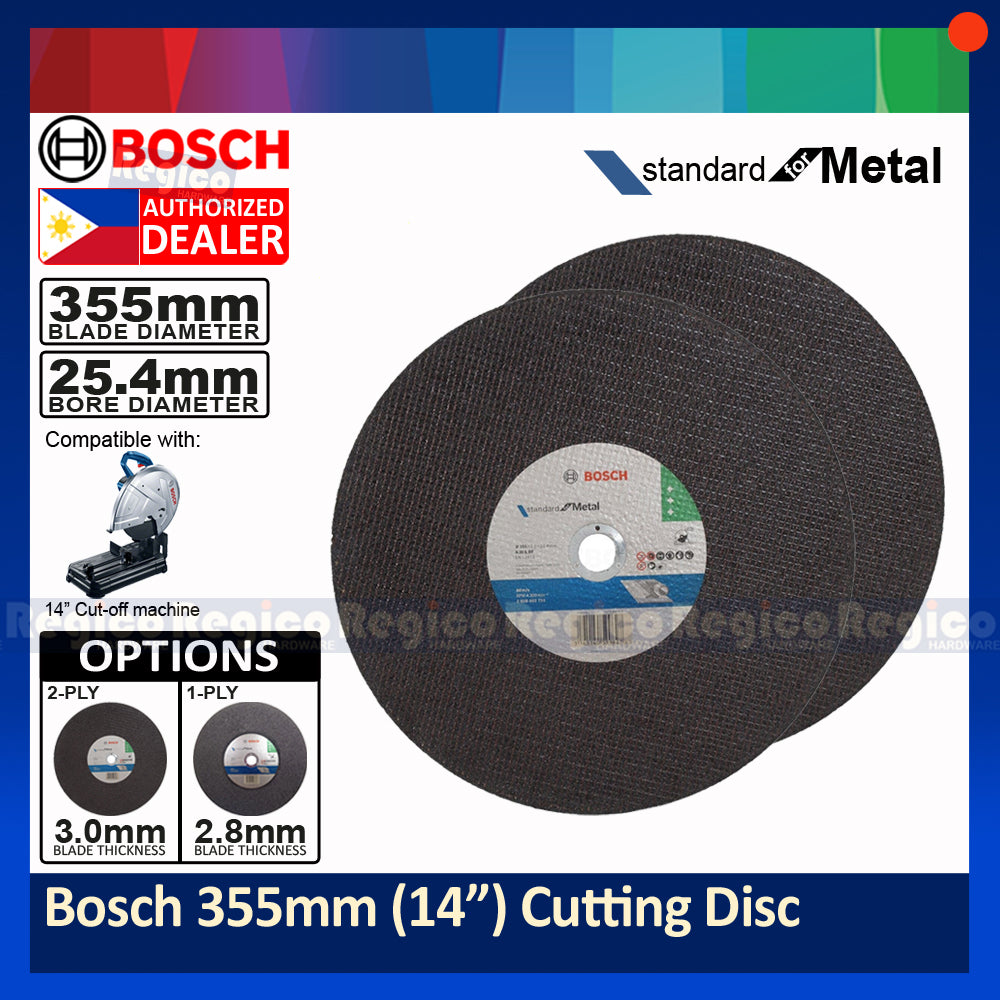 BOSCH 14" 355mm Cutting Disc Cut off wheel Bosch Acc #02751 #19378