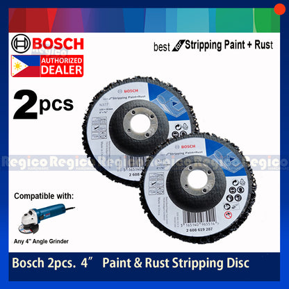 Bosch 4 inches Strip Disc Paint Stripper Paint and Rust Remover Grinding Disc for Angle Grinder #19287 Bosch Acc