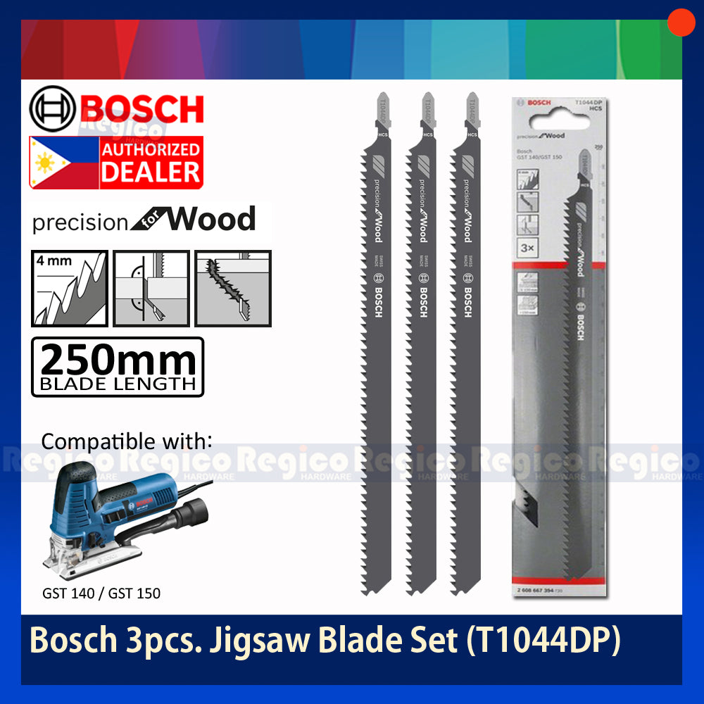 Bosch T1044DP 250mm Jigsaw Blade Bosch Accessories
