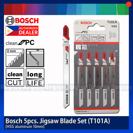 BOSCH T101A Jigsaw Blade Set Clean for PC 5pcs/set Bosch Accessories