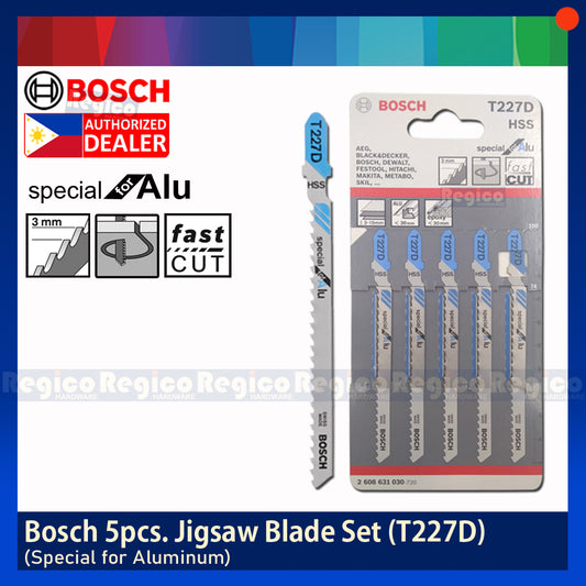 BOSCH T227D Jigsaw Blade Set Special for Aluminum 5pcs/set Bosch Accessories