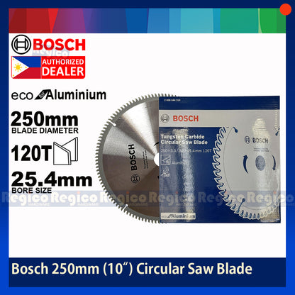 BOSCH 250mm 10" x 120T Eco For Aluminum Circular Saw Blade #44314 Bosch Acc