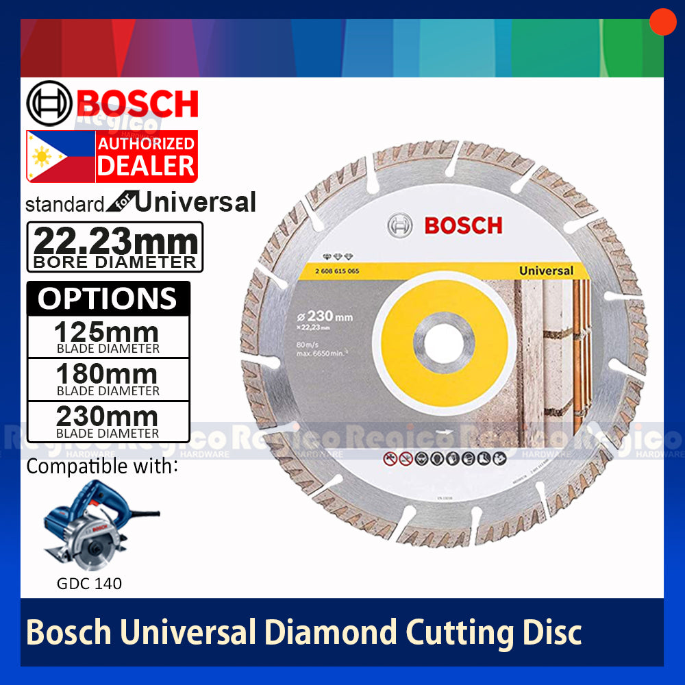 BOSCH Standard for Universal Diamond Cutting Disc Cut off Wheel Bosch Accessories