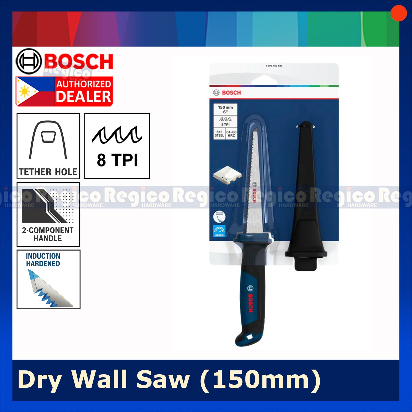 Bosch Dry Wall Saw 150mm Bosch Hand Tools 1600A03BZ5