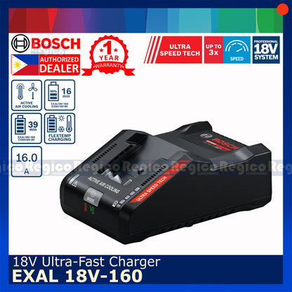Bosch Expert EXAL 18V-160 Ultra-Fast Charger Bosch Cordless 18v