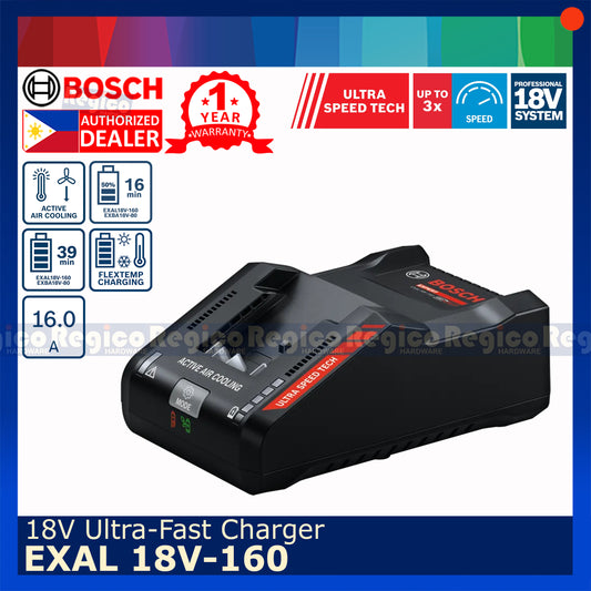 Bosch Expert EXAL 18V-160 Ultra-Fast Charger Bosch Cordless 18v