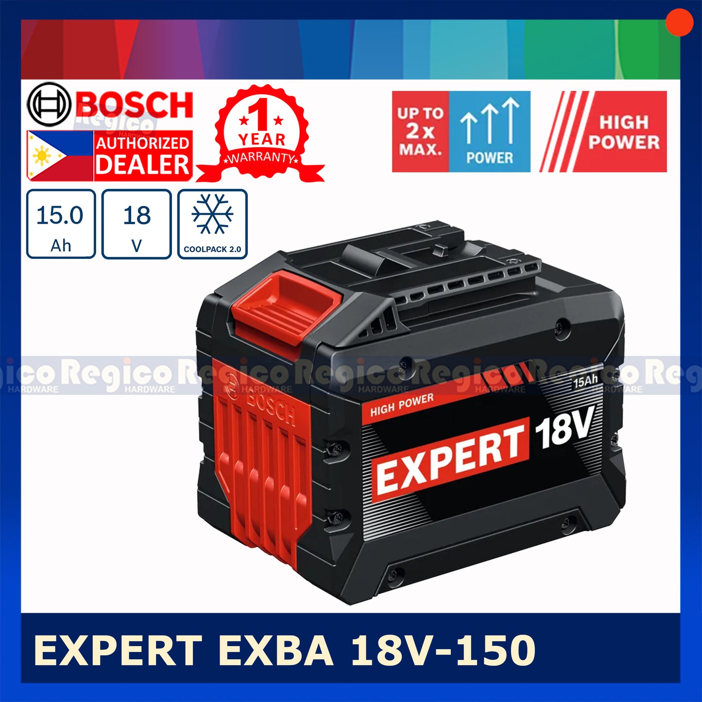Bosch EXBA 18v-150 Expert Battery 18v 15.0 Ah Bosch Cordless 18v