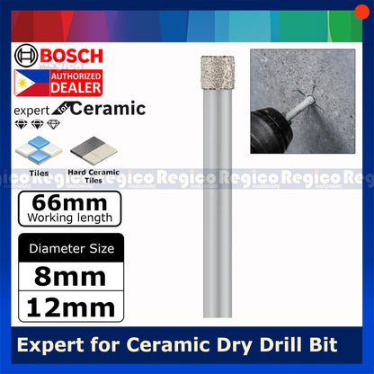 Bosch Expert for Ceramic Dry Drill Bit Bosch Accessories 2608599052 2608599050