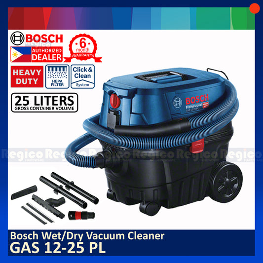 Bosch GAS 12-25 PL Wet/Dry Vacuum Cleaner Bosch Blue Line