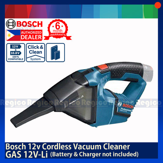 Bosch GAS 12v-li BARE TOOL Cordless Vacuum Cleaner Original Genuine Bosch Cordless Tool