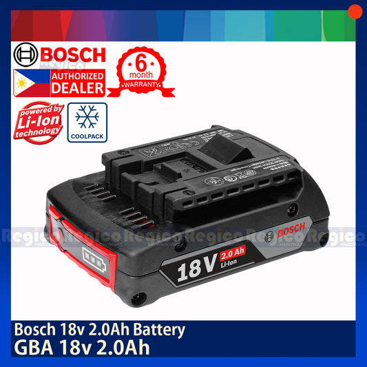 BOSCH GBA 18v 2 Ah Battery Original Genuine Bosch Cordless Accessories