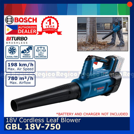 Bosch GBL 18v-750 Biturbo Brushless Leaf Blower Bosch Cordless 18v