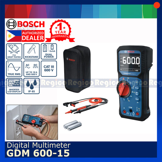 Bosch GDM 600-15 Digital Multimeter True RMS