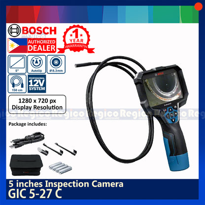 Bosch GIC 5-27 C 5 inches Inspection Camera Bosch Measuring