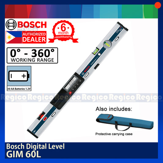 BOSCH GIM 60 L Inclinometer Digital Level Working range:0-360 Degrees Bosch Measuring