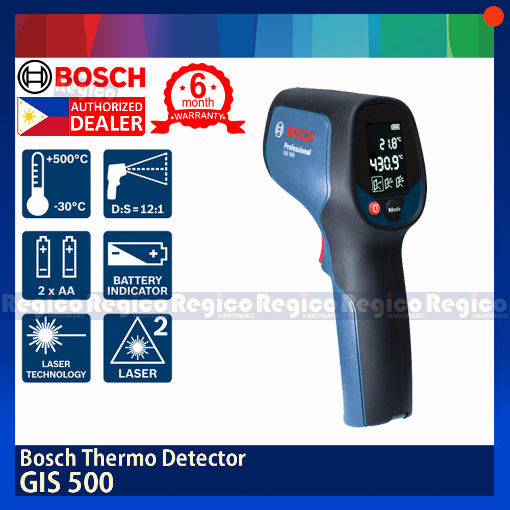 Bosch GIS 500 Thermal Scanner Thermo Detector (Not for Human Use) Bosch Measuring Tools