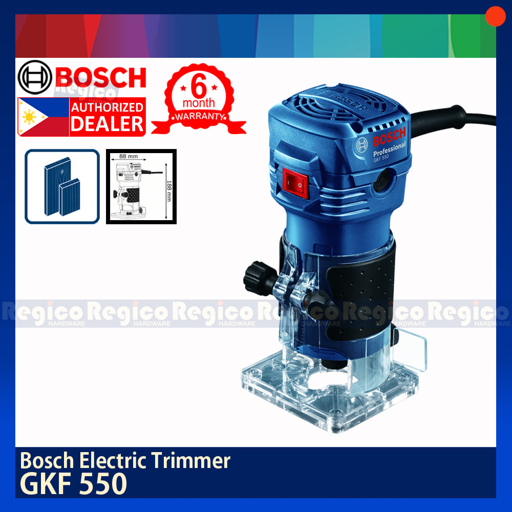 BOSCH GKF 550 1/4 Shank Electric Trimmer Genuine Original Bosch COC
