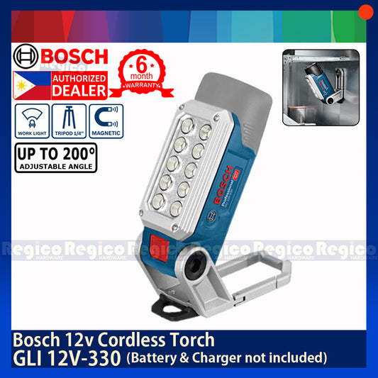 BOSCH GLI 12V-330  12v Cordless Magnetic Worklight UNIT ONLY Battery and charger not Included Bosch Cordless Tools