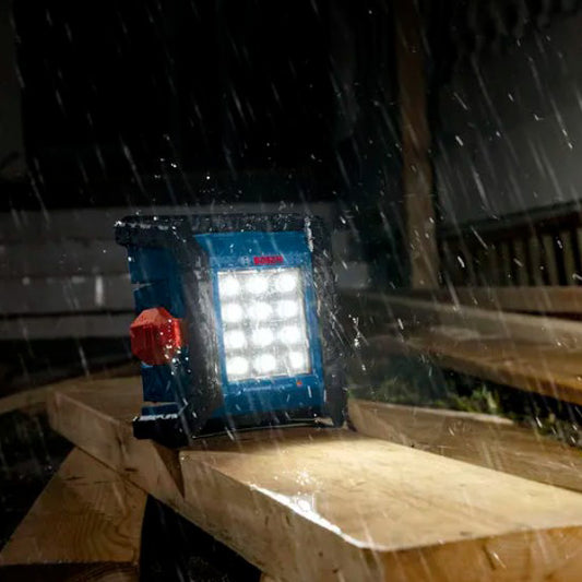 Bosch GLI 18v-1500 1500 Lumens Cordless LED Floodlight Bosch Cordless 18v