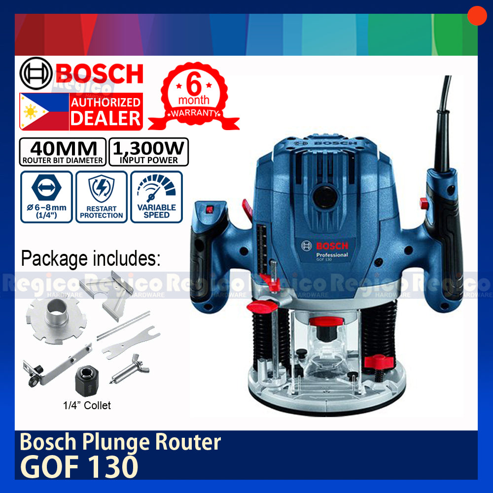 Bosch GOF 130 Plunge Router Bosch CoC