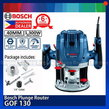 Bosch GOF 130 Plunge Router Bosch CoC