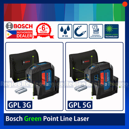 Bosch GPL 3G GPL 5G  Green Point Line Laser Bosch Measuring