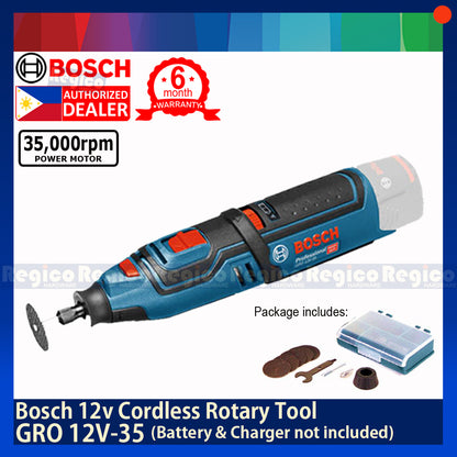 BOSCH GRO 12v-35 Cordless Rotary Tool UNIT ONLY Battery and Charger not Included Bosch Cordless Tools