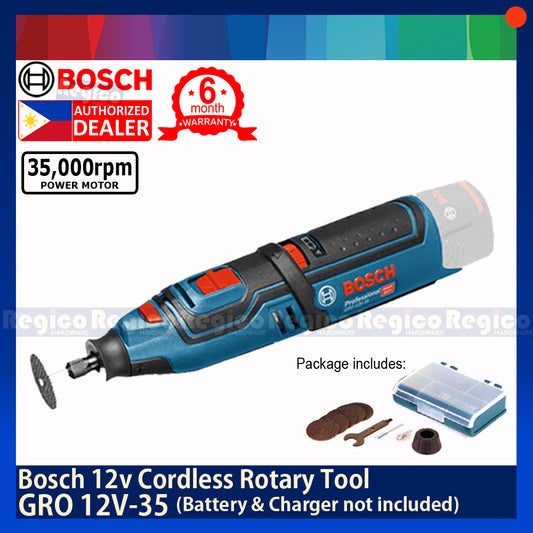 BOSCH GRO 12v-35 Cordless Rotary Tool UNIT ONLY Battery and Charger not Included Bosch Cordless Tools