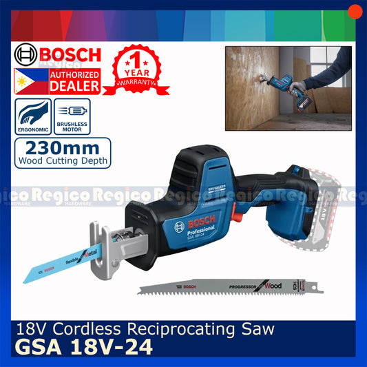 Bosch GSA 18v-24 Brushless Sabre Saw Bosch Cordless 18v