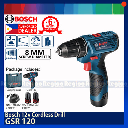 BOSCH GSR 120 10mm Cordless Hand Drill Driver Original Genuine Bosch COC