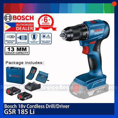 Bosch GSR 185 Li 18v Cordless Hand Drill Bosch Cordless