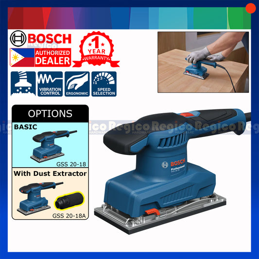 Bosch GSS 20-18 | GSS 20-18A Orbital Sander Bosch Blue Line