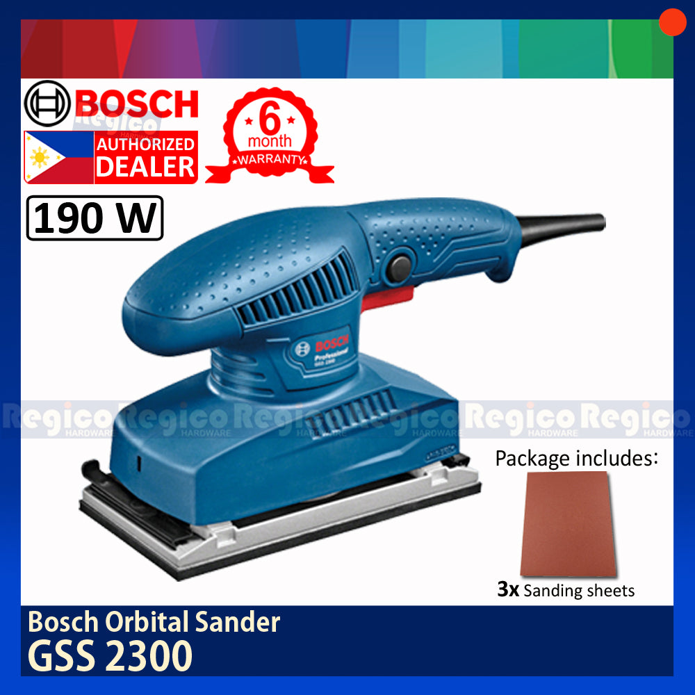 Bosch GSS 2300 Orbital Sander Bosch Blue Line
