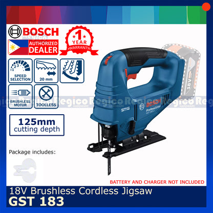 Bosch GST 183 18v Cordless Jigsaw Bosch Cordless