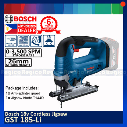 Bosch GST 185-Li 18v Cordless Jigsaw Bosch Cordless