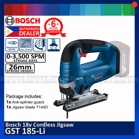 Bosch GST 185-Li 18v Cordless Jigsaw Bosch Cordless