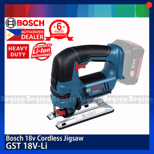 BOSCH GST 18v-Li 18v Cordless Jigsaw (UNIT ONLY Battery and charger not Included) Original Genuine Bosch Cordless
