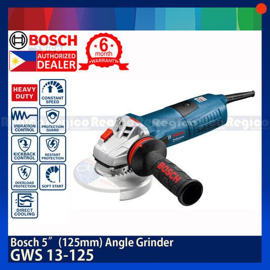 Bosch Corded Angle Grinder 125mm (5 inch) GWS 13-125CI