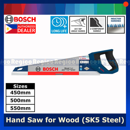 BOSCH Hand Saw Lagare Lagari | Wood Hand Saw SK5 Steel | Woodworking Carpenter Tool Bosch Hand Tools